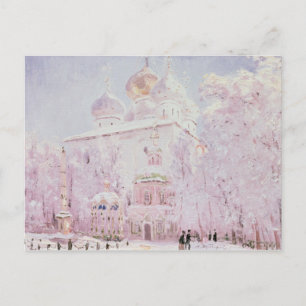Vintern i Trinity-St. Sergius Lavra Vykort