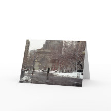 Vintern i Washington kvadrerar (säsong hälsningar)