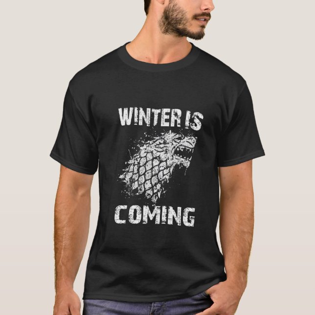 Vintern kommer t shirt (Framsida)