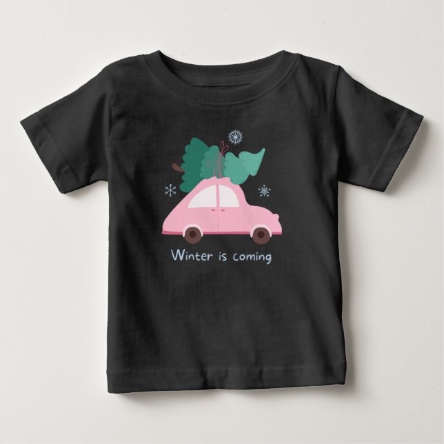 Vintern kommer t shirt (Framsida)