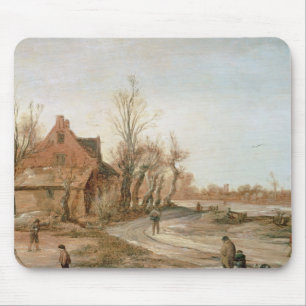 Vintern landskap, 1623 musmatta