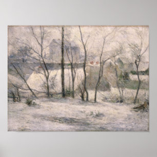 Vintern landskap, 1879 poster