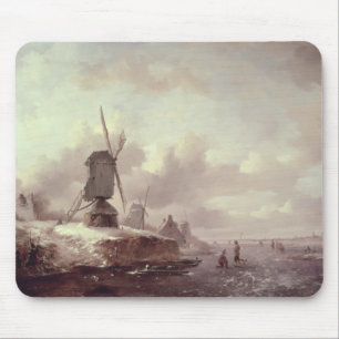 Vintern landskap 3 musmatta