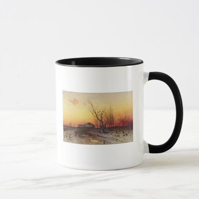 Vintern landskap mugg (Höger)