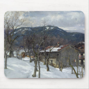 Vintern landskap nära Kutterling, 1899 Musmatta