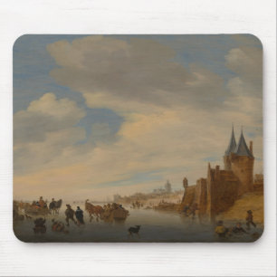 Vintern landskap på Arnhem 1653 Musmatta