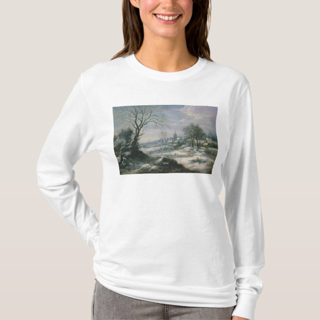 Vintern landskap tröja (Framsida)