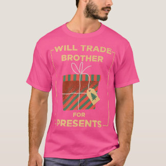Vintern roligt i presenter roligt syskon helgdag i t shirt