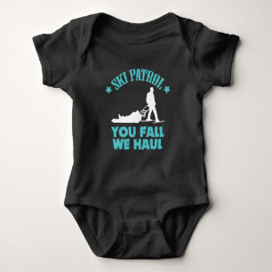 Vintern skidar gåvan skidar patrullen dig t shirt
