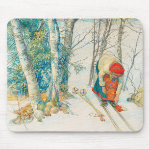 Vintern skidar vid Carl Larsson Musmatta