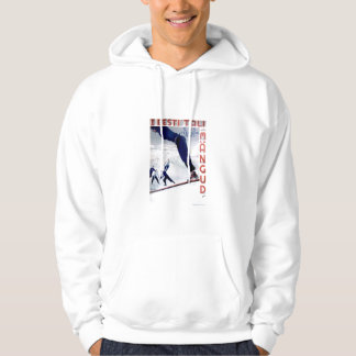 Vintern spelar Hoodie, 1935 Tröja Med Luva