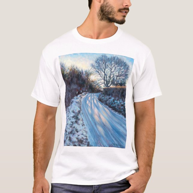 Vintern tänder tee (Framsida)