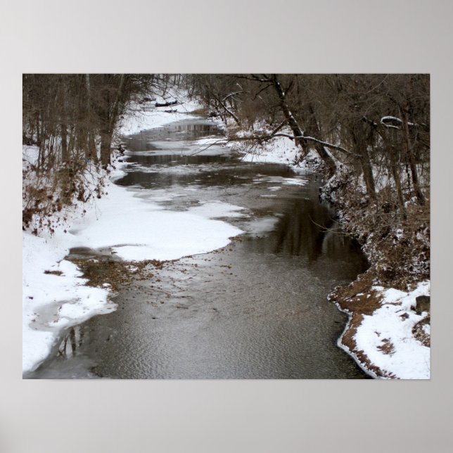 Vintern vid Bäck Poster (Framsidan)