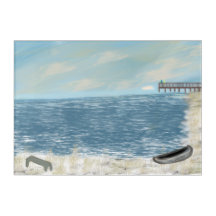 Vintern vid Beach