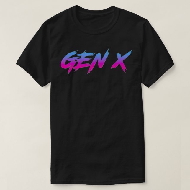 Vintern X Generation X Retro  T Shirt (Design framsida)