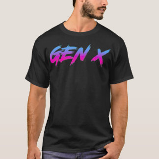 Vintern X Generation X Retro T Shirt