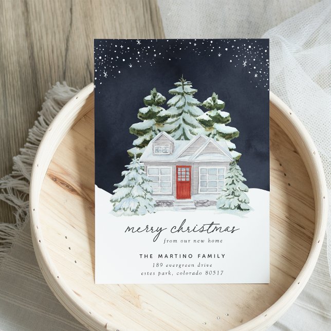 Vinternattens Flytta Meddelande om Helgdag (Skapare uppladdad)