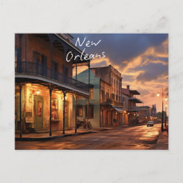 "Vinternätter i New Orleans" Helg Vykort