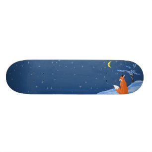 Vinternatträv Mini Skateboard Bräda 18,5 Cm