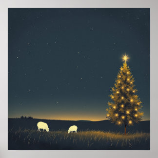 vinternattvärde Poster Pappert