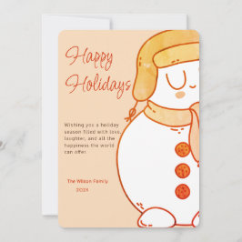 Vinterns famn julkort