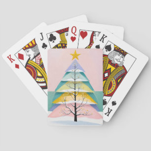 Vinterns pastellglans casinokort