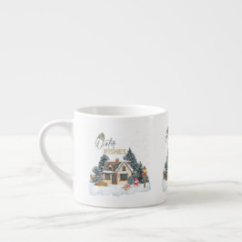 Vinterönskemål Julpresent För Hem Dekoration Mugg Espressomugg