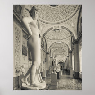 Vinterpalats och Hermitage Museum Poster