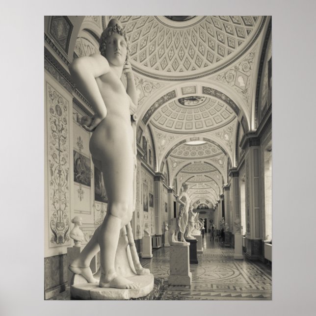 Vinterpalats och Hermitage Museum Poster (Framsidan)