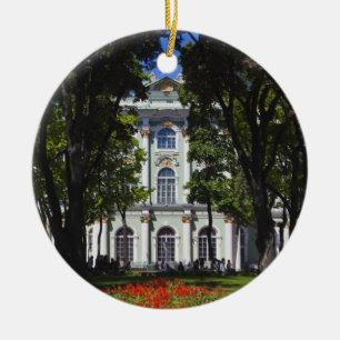 Vinterpalatset och Eremitagemuseet Julgransprydnad Keramik