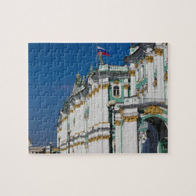 Vinterpalatset och Eremitagemuseet Pussel (Horisontell)