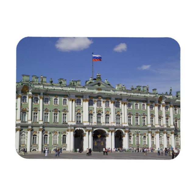 Vinterpalatset, St Petersburg, Ryssland (RF) Magnet (Horisontell)