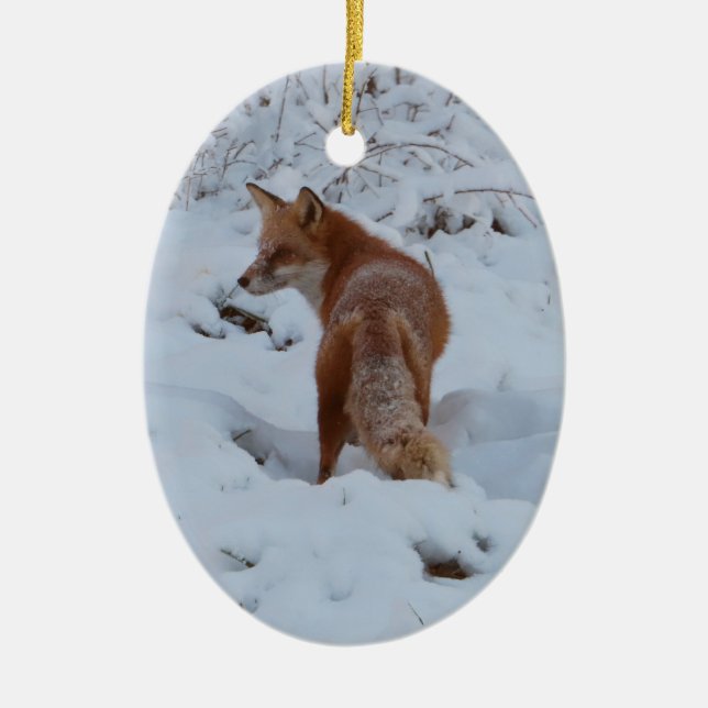 Vinterpäls Julgransprydnad Keramik (Framsidan)