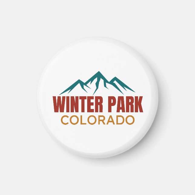 Vinterpark Colorado Magnet (Framsidan)