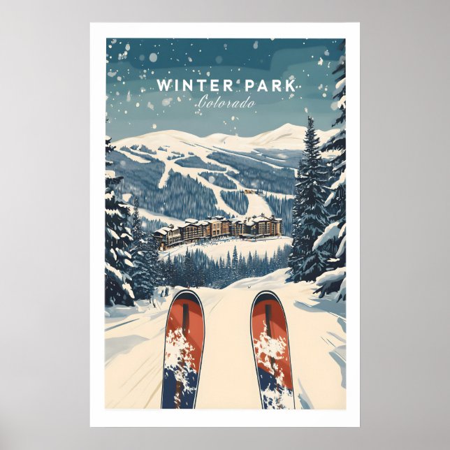 Vinterpark-resaaffisch - Colorado 1 Poster (Framsidan)