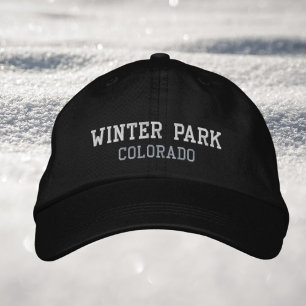 Vinterparken Colorado skidsemesterutrustning Broderad Keps