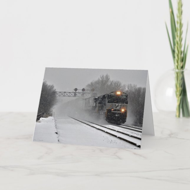 Vinterpassage Helgkort (Framsida)