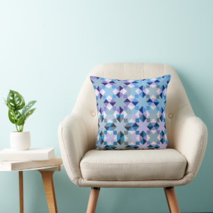 Vinterpatchwork star kudde