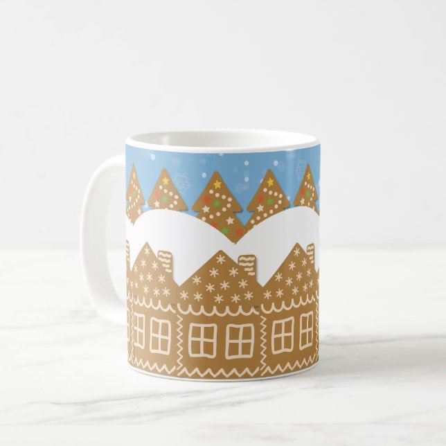 Vinterpepparkaks gata kaffemugg (Framsida vänster)