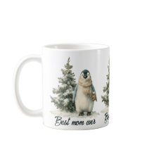 Vinterpingvin “Bästa mamma någonsin” design