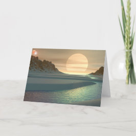 Vinterplats för Solstice Helgkort