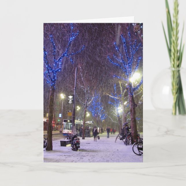 Vinterplats Helgkort (Framsida)