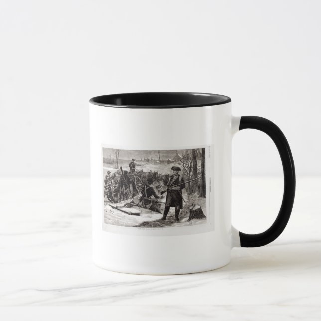 Vinterplats på den kontinentala arméencampmenten mugg (Höger)