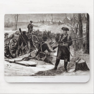 Vinterplats på den kontinentala arméencampmenten musmatta