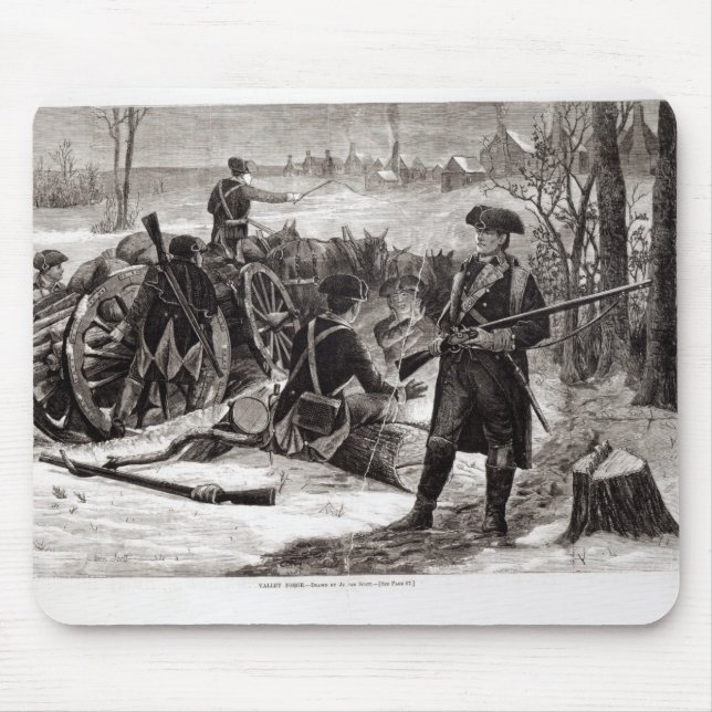 Vinterplats på den kontinentala arméencampmenten musmatta (Framsidan)
