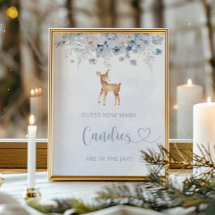 Vinterpojken oh hjort Gissa hur många kaniner. Poster