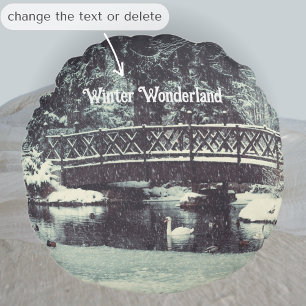 Vinterpond Rund Kudde
