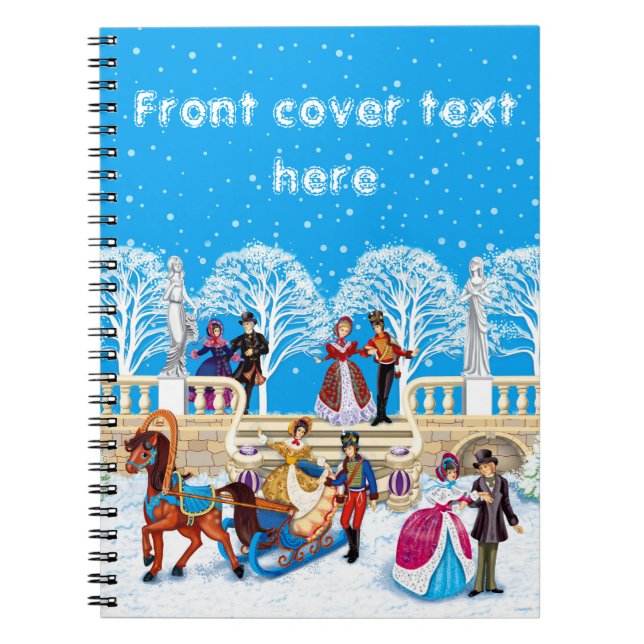 Vinterpromenad Anteckningsbok (Framsidan)