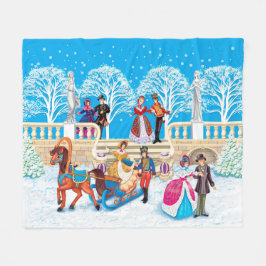 Vinterpromenad Fleecefilt