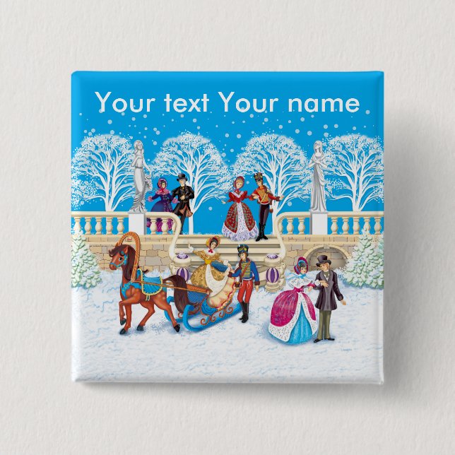 Vinterpromenad Knapp (Framsida)